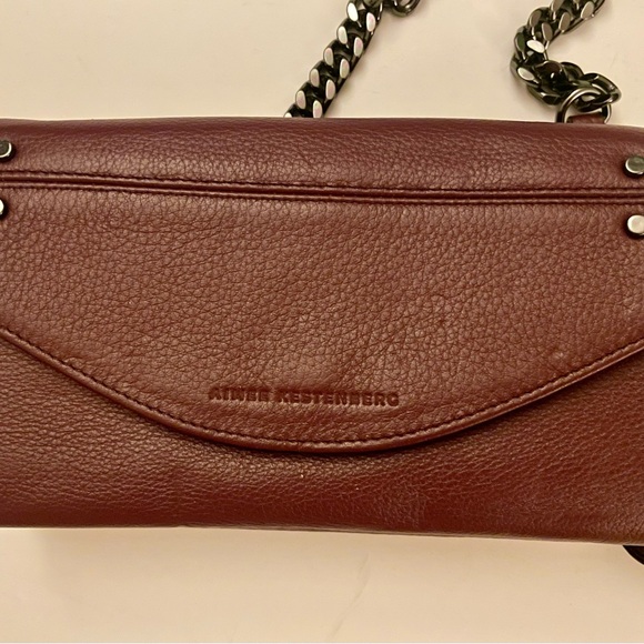 Aimee Kestenberg Convertible Cross-Body Bag _ Burgundy/Gunmetal - Picture 7 of 11